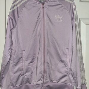 Adidas Women's Lavender Bomber Jacket